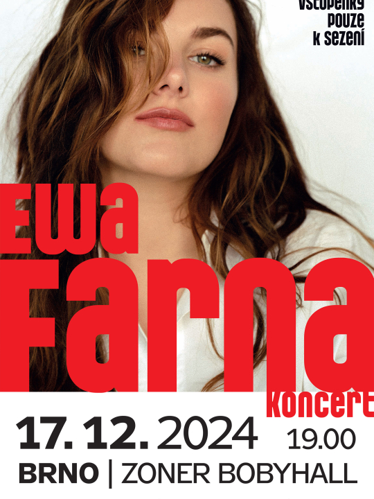 EWA FARNA  - koncert k sezení