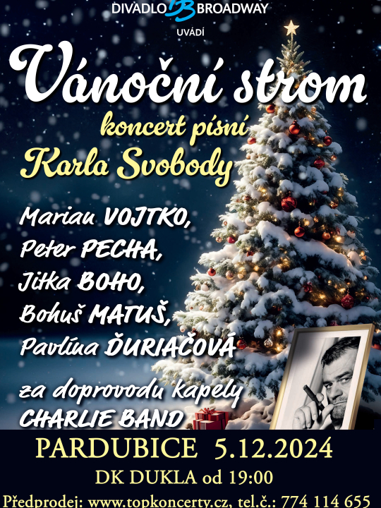 VÁNOČNÍ STROM - Koncert písní Karla Svobody